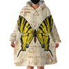 Butterfly Wearable Blanket Unisex Hoodie