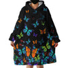 Butterfly 3D Print Blanket Hoodie