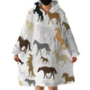 Fleece Wearable Blanket Horse Blanket