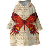 Colorful Butterfly Blanket Hoodie