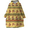 African Style Print Blanket Hoodie