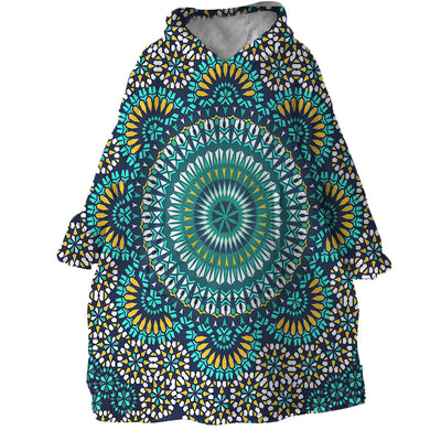 Mandala Wearable Hoodie Blanket