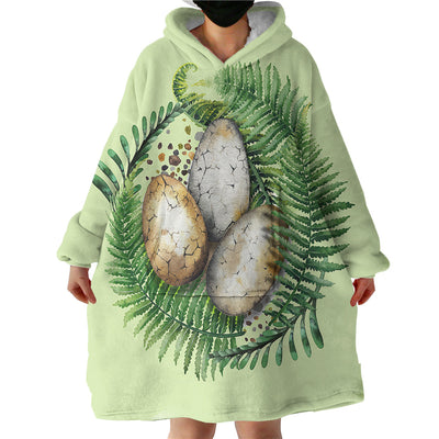 3D Dinosaur Eggs Hoodie