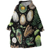 Dino Eyes Fleece Hoodie